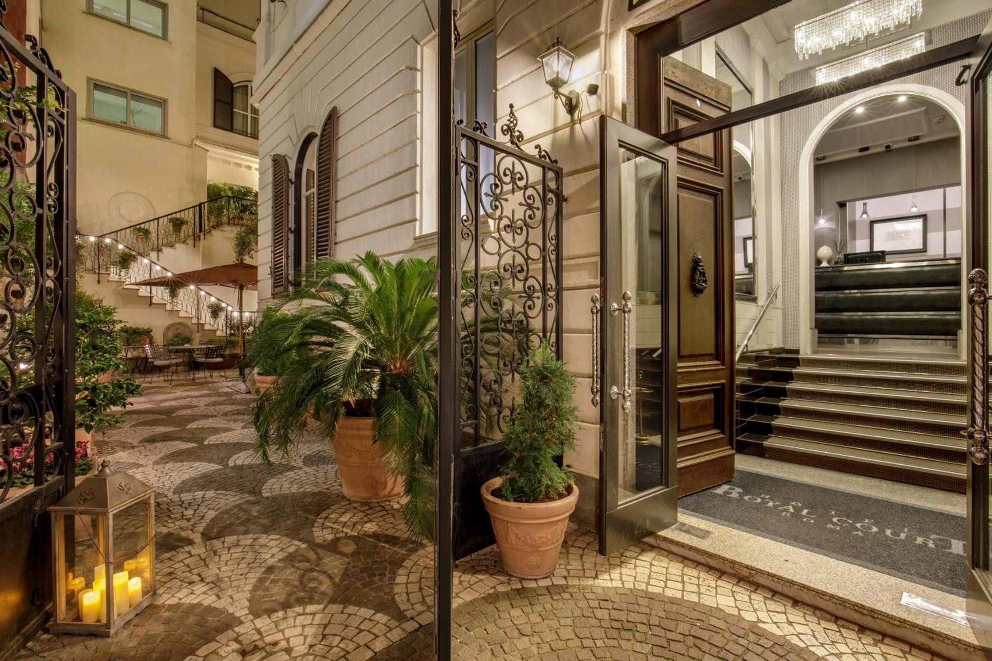 Hotel Royal Court Рим Екстериор снимка